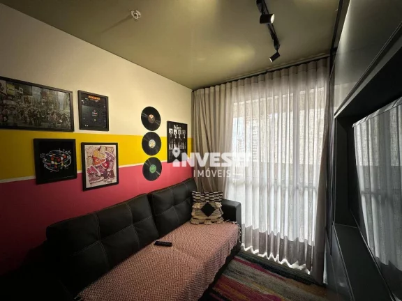 Imagem Flat com 1 dormitório à venda, 39 m² por R$ 519.000,00 - Jardim Goiás - Goiânia/GO