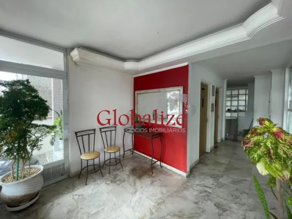 Imagem Apartamento à venda na praia,1 dormitório, Aparecida em Santos com vaga coletiva. R$425.000,00