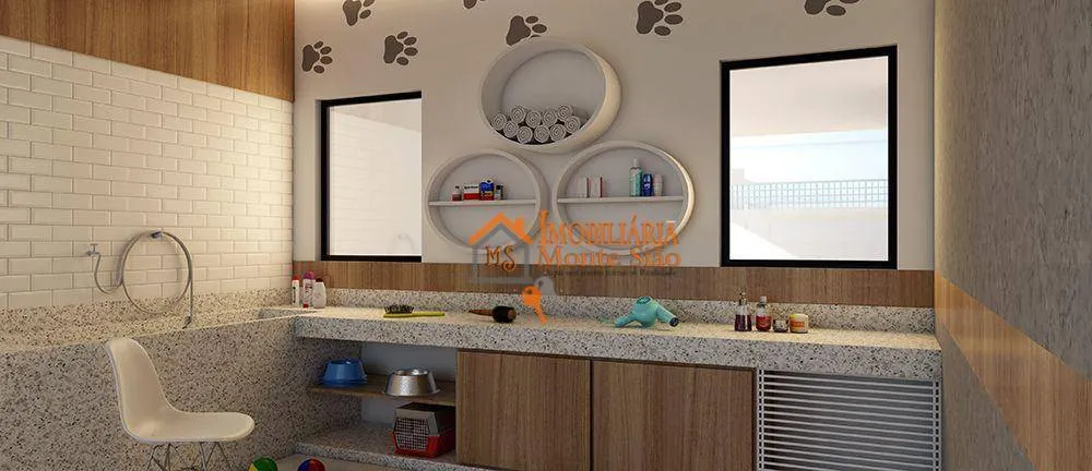 Imagem Apartamento com 2 dormitórios à venda, 46 m² por R$ 324.000,00 - Vila Galvão - Guarulhos/SP