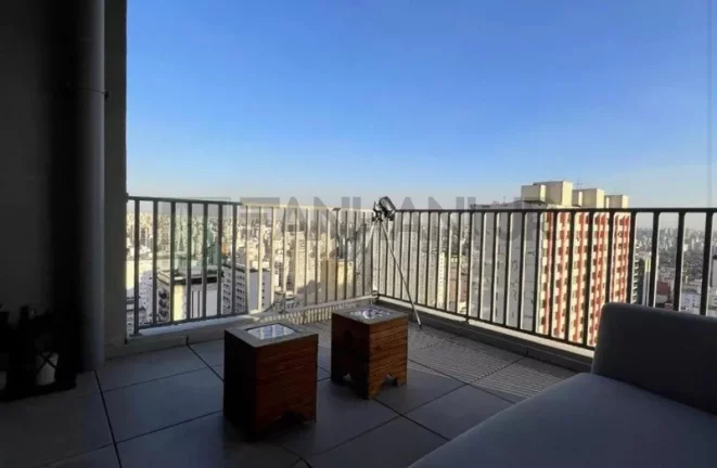 Imagem Apartamento de alto padrão à venda em São Paulo-SP, Jardim Paulista: 1 quarto, 1 suíte, 3 salas, 2 banheiros, 1 vaga, 81m².