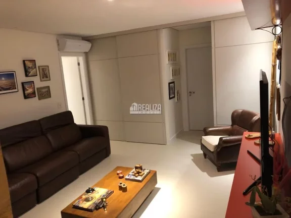 Imagem Apartamento com 4 suítes e área de lazer completa no Condomínio Residencial Çiragan, Uberaba