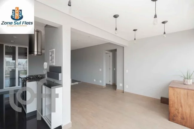 Imagem Lindo Apartamento à Venda No Brooklin Com 2 Dormitórios Sendo 1 Suíte e 2 Vagas