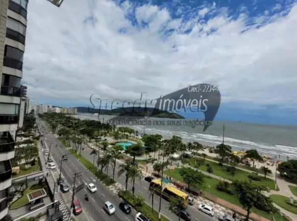 Imagem Apartamento na orla a praia em Santos, bairro Aparecida