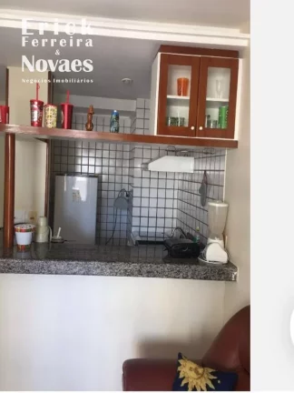 Imagem KitNet 32 m2 Mobiliado / Decorado c/ Varanda