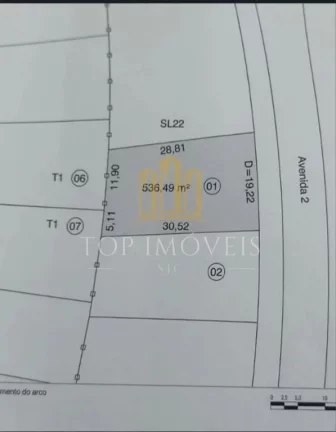 Imagem ATENÇÃO, INVESTIDORES DE VISÃO! Oportunidade RARA no coração do Alphaville São José dos Campos Terreno COMERCIAL PREMIUM – ESQUINA ESTRATÉGICA – 536 m²