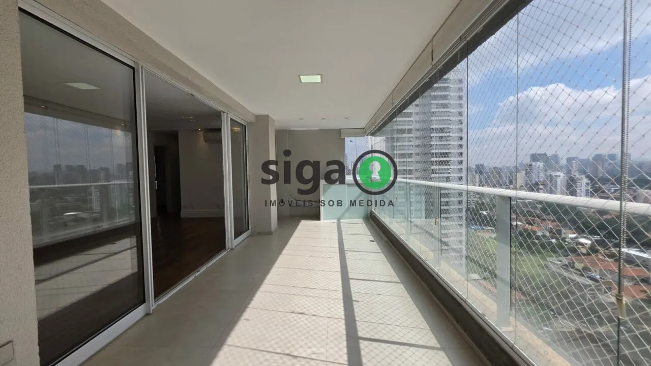 Imagem Apartamento 134m² no Brooklin - 3 suítes, varanda gourmet lazer completo em localização privilegiada