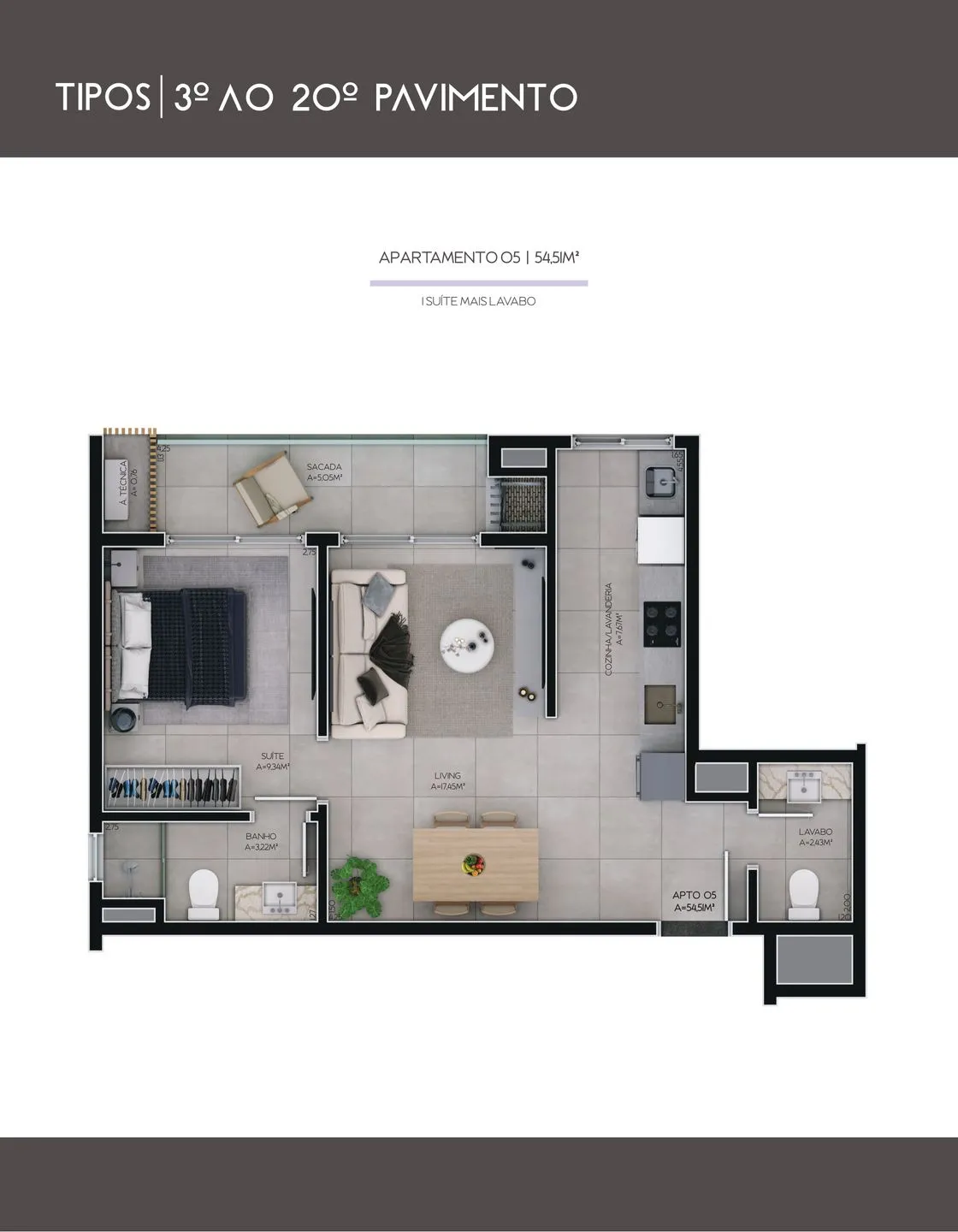 Imagem Apartamento à venda em Torres, Centro, com 1 quarto, 54.51m2