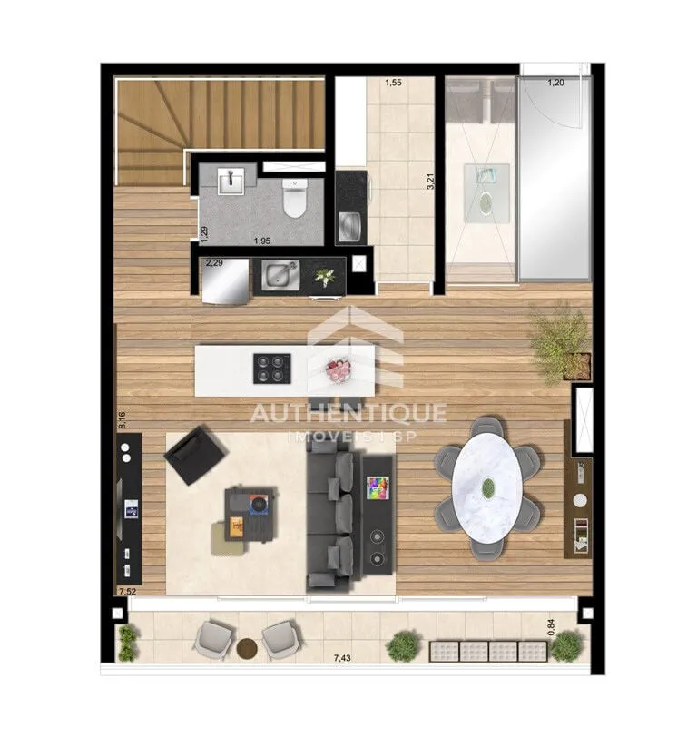 Imagem Guedala House - Jardim Guedala - Apartamento à venda em São Paulo/SP