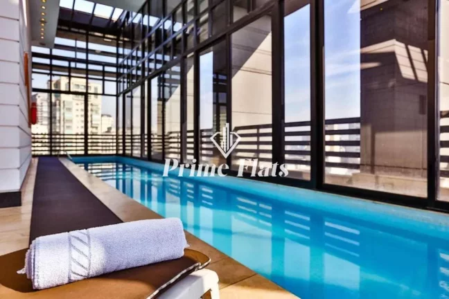Imagem Flat disponível para venda no Radisson Blu São Paulo em Pinheiros, com 32m², 1 dormitório e 1 vaga