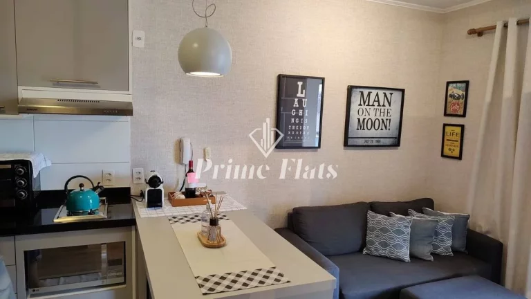 Imagem Flat disponível para locação no Condomínio Add Nova Berrini, com 33m², 1 dormitório e 1 vaga