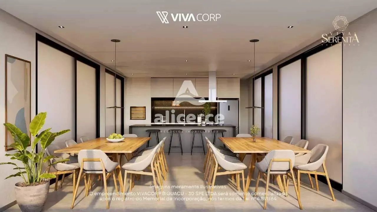 Imagem Viva com mais conforto e praticidade em apartamentos com 02 dormitórios em Biguaçu