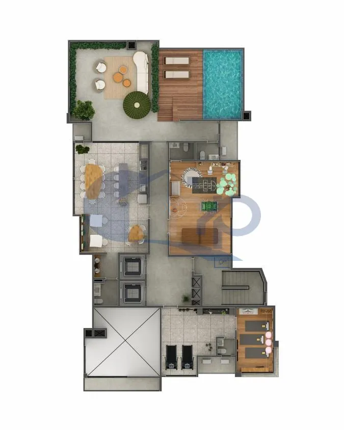 Imagem Apartamento a venda com 2 dormitorios no centro de Torres/RS