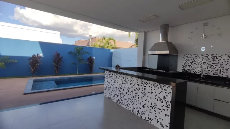 Imagem Casa de luxo em condomínio fechado no Jardim Itália - Cuiabá-MT 4 suítes, 382m², 4 vagas Próximo ao clube Imperdível!