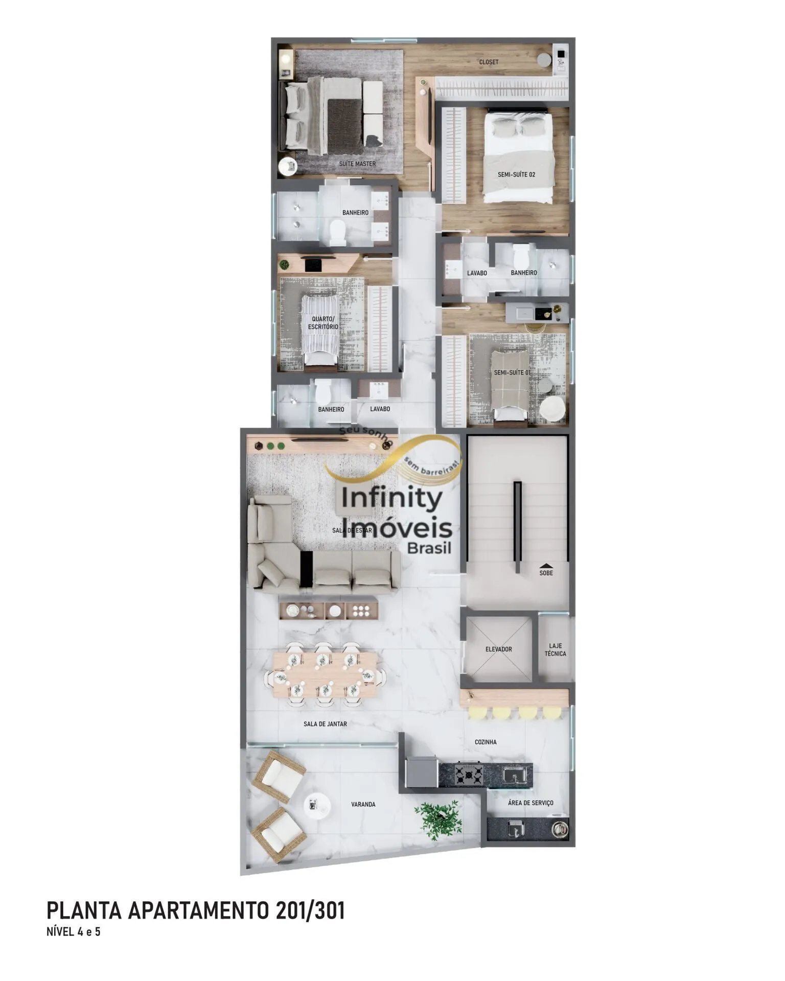 Imagem DE ANIMA RESIDENCE - Apartamento à venda no bairro Castelo - Belo Horizonte/MG