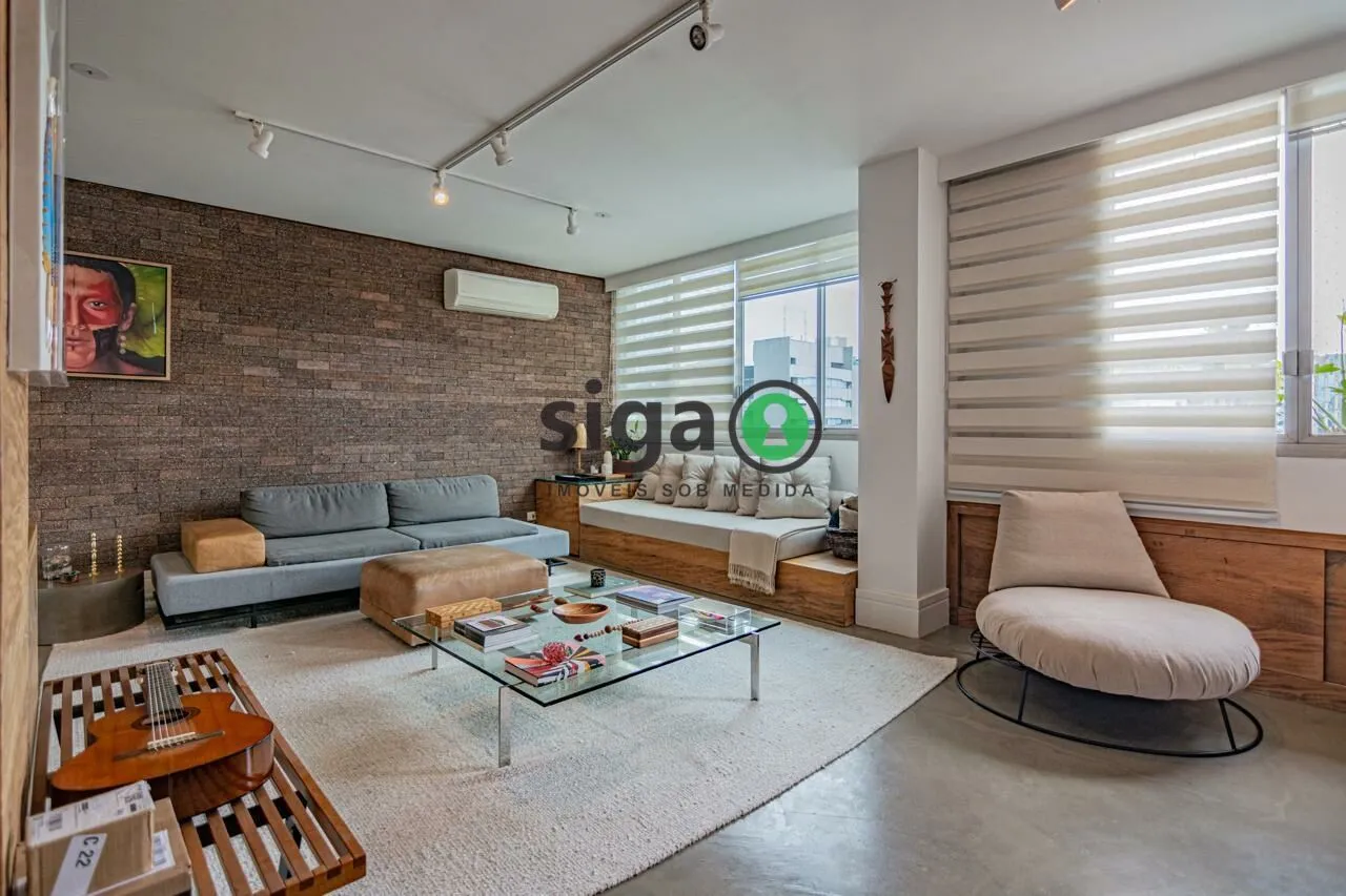 Imagem Apartamento Mobiliado no Itaim! com 2 quartos e 1 vaga.