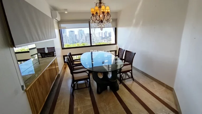 Imagem Aluga Cobertura Duplex no Real Parque, com 3 suítes, 3 salas, 6 banheiros, 6 vagas, 490m².