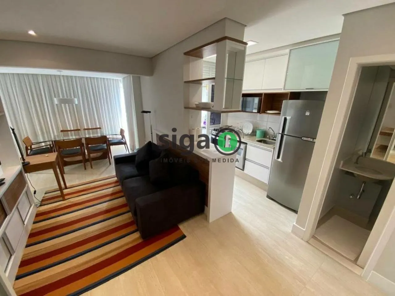 Imagem Apartamento tipo Flat no coração de São Paulo, Edificio Horizonte Home &amp; Offices 54m2