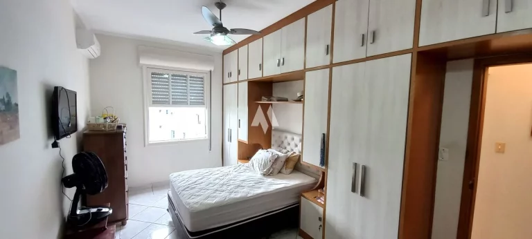 Imagem Apartamento à venda com 1 (reversível para 2) dormitório e Vista para o Mar no bairro Itararé em São Vicente/SP