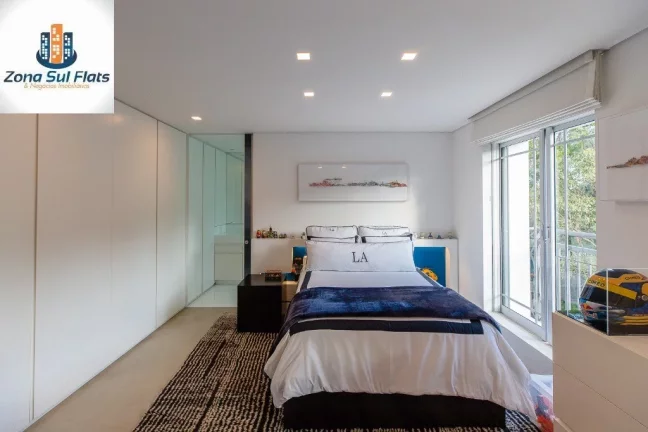 Imagem Apartamento à Venda No Jardim Guedala ao lado do Parque Alfredo Volpi com 3 suítes, varanda integrada e 7 Vagas
