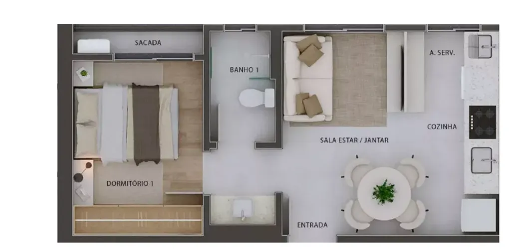 Imagem APARTAMENTO RESIDENCIAL em Curitiba - PR, Vila Izabel