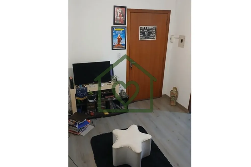 Imagem Apartamento kitnet de 33m², sala/dormitório, banheiro social, cozinha/área de serviço. Com piso ...
