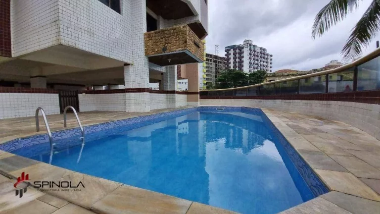 Imagem Apartamento com 2 dormitórios à venda, 80 m² por R$ 510.000,00 - Mirim - Praia Grande/SP