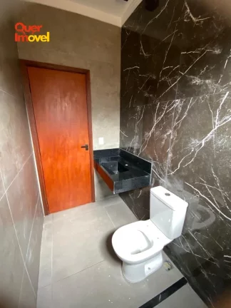 Imagem Casa à venda em Bonfim Paulista, Ribeirão Preto-SP: 3 quartos, 3 suítes, 2 salas, 5 banheiros, 2 vagas de garagem, 220m² - Quer Imóvel Negócios Imobiliários