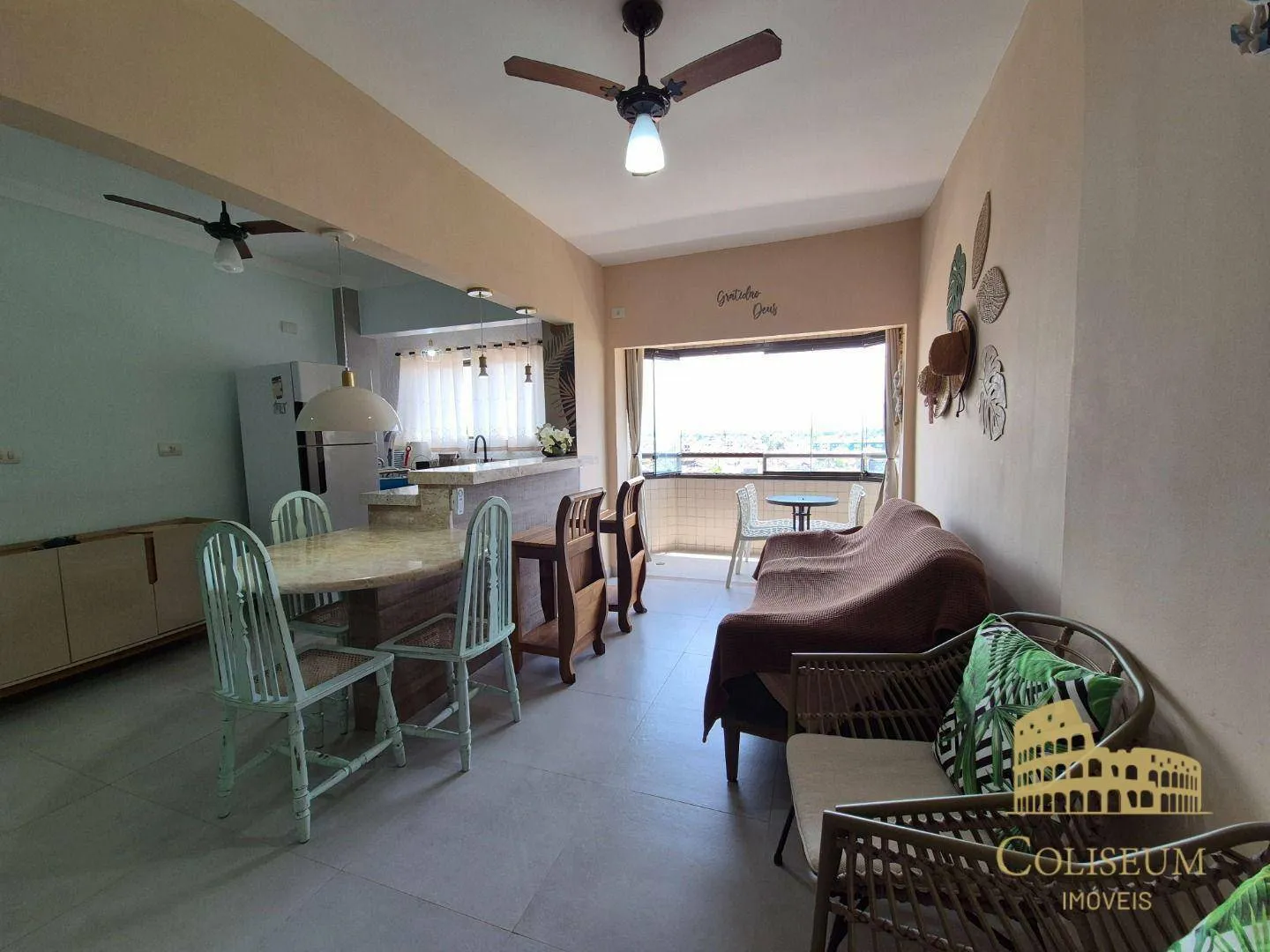 Foto do imóvel Apartamento com 1 dormitório à venda, 57 m² por R$ 380.000,00 - Balneário Pires - Praia Grande/SP