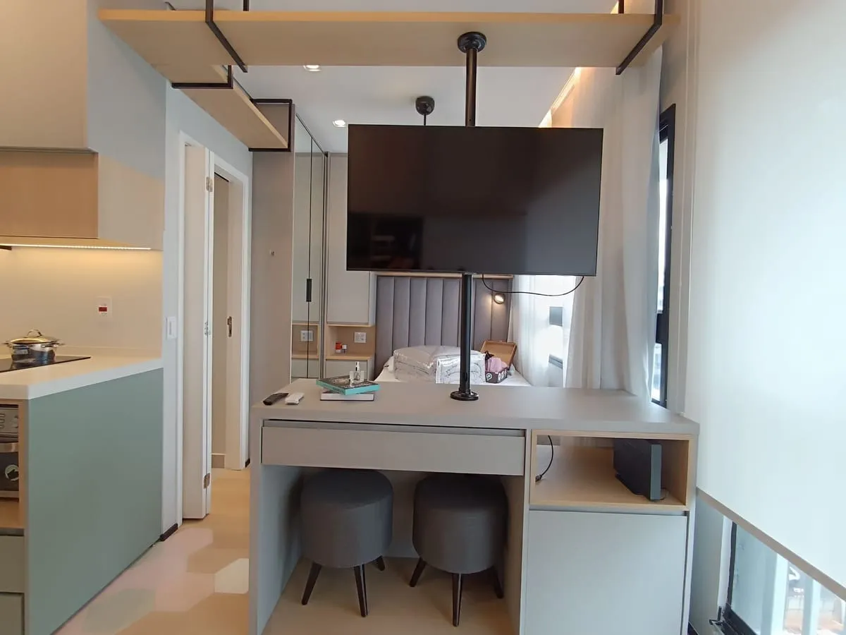 Imagem Apartamento com 1 Quarto para alugar, 23m² - Pinheiros