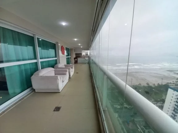 Imagem Apartamento Alto Padrão - à Venda - 4 suítes - Vista Mar - Gonzaga/Santos