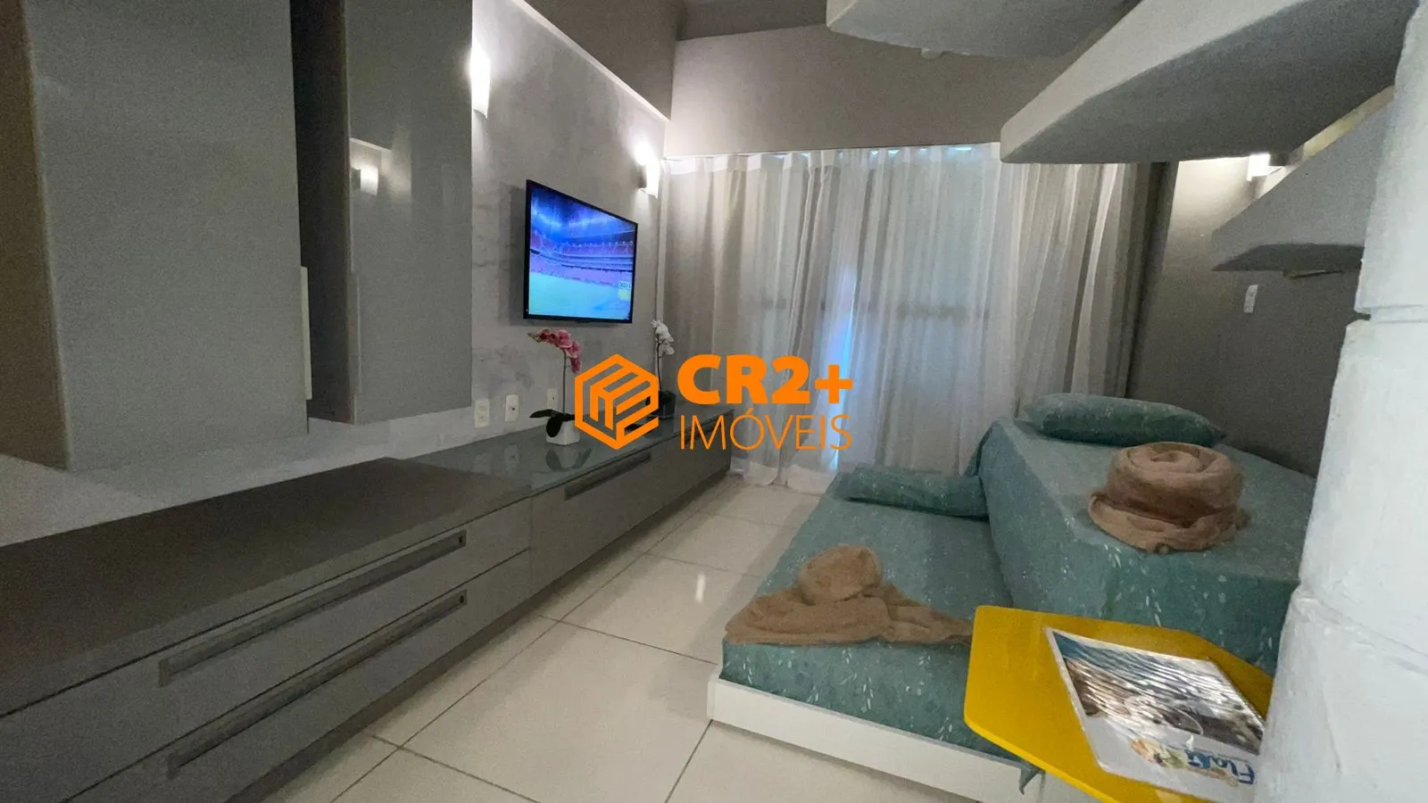 Imagem Vendo Flat com loft 54m² - 2 quartos em Porto de Galinhas MOBILIADO com Varanda