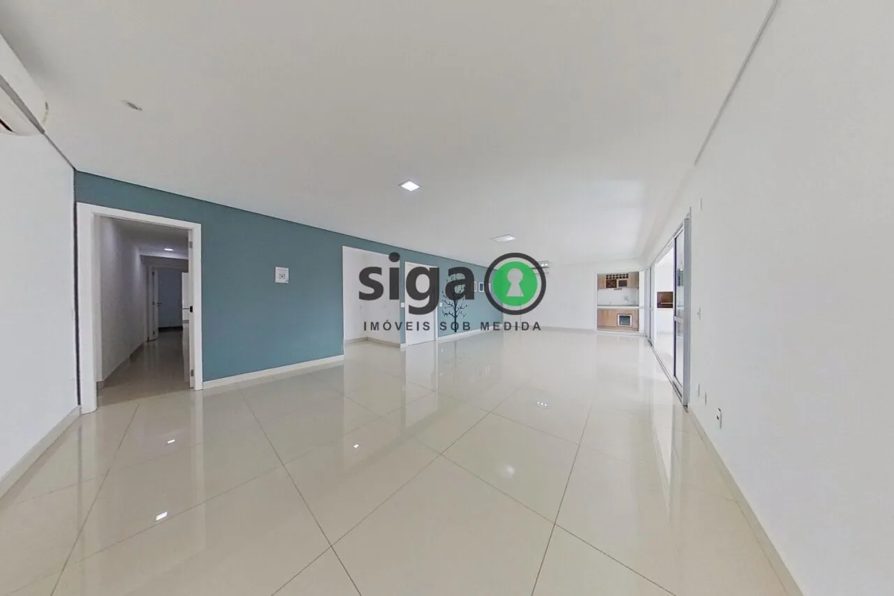 Imagem Apartamento à venda em condomínio clube no Brooklin | 258m² | 4 suítes | 4 vagas | Alto padrão