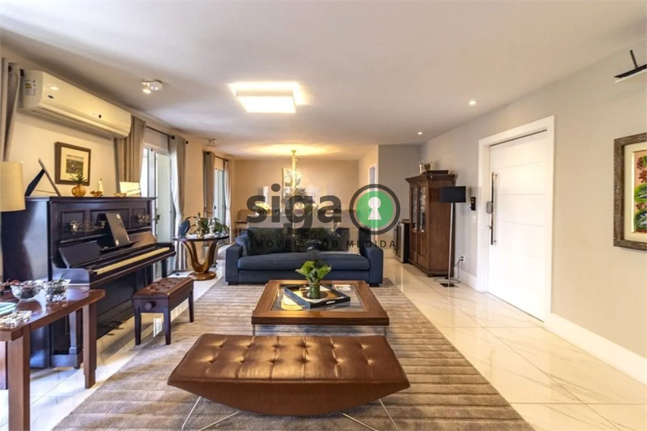 Foto do imóvel Apartamento de Alto Padrão com 4 Suítes e 5 Vagas em Moema.