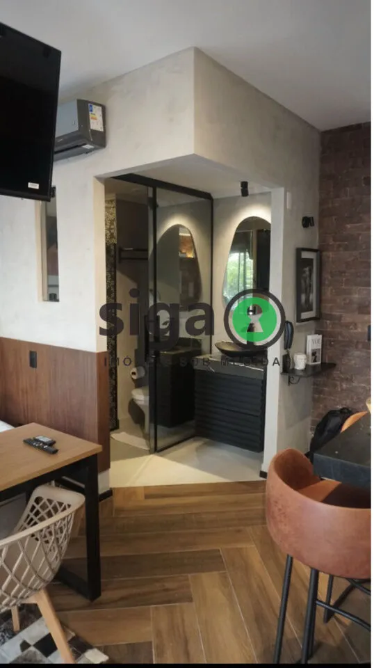 Imagem Studio Mobiliado Pronto para Morar no Condomínio Kronos.