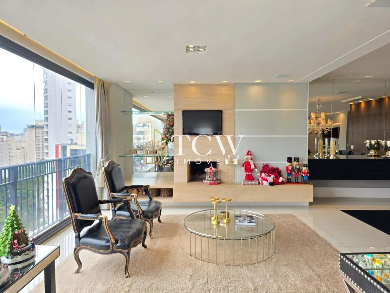 Imagem Apartamento Alto Padrão à Venda na Vila Mariana | 310m² | 4 Suítes | Vista para o Parque Ibirapuera | 5 Vagas