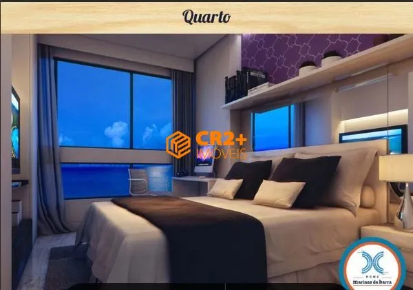 Imagem Vendo apartamento 2 quarto, 1 suíte, 54m2 em Barra de Jangada.
