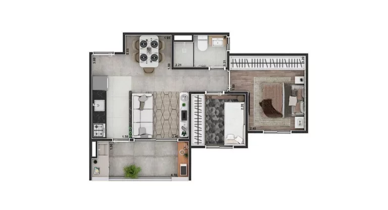 Imagem GRIFFE CLUB VILA REAL - EPH - Aptos de 40m² no Capão Redondo, próximo à estrada de Itapecerica!