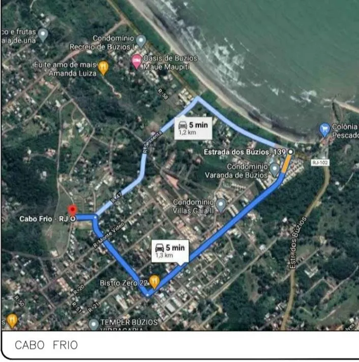 Imagem Terreno para Venda em Cabo Frio, Búzios -
