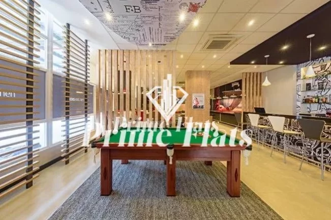 Imagem Flat disponível para venda no Ibis Jacareí, com 18m², 1 dormitório e 1 vaga