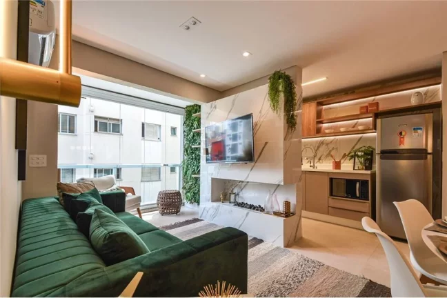 Imagem Apartamento à Venda Na Liberdade Com 1 Dormitório e 1 Vaga