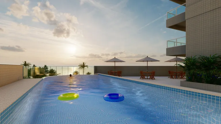 Imagem Apartamento com 2 Quartos à Venda, 77 m² em Guilhermina - Praia Grande