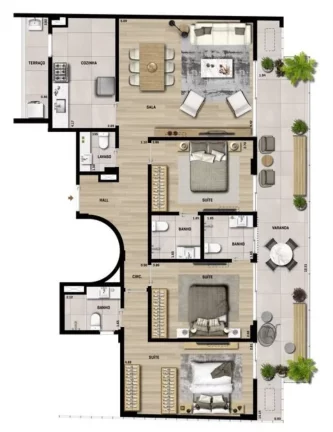 Imagem APARTAMENTO RESIDENCIAL em Rio de Janeiro - RJ, Botafogo