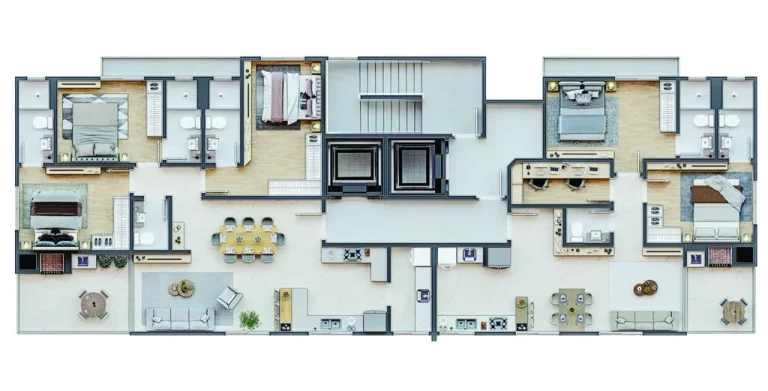 Imagem Vale das Cerejeiras - Apartamento à venda no bairro Meia Praia - Itapema/SC