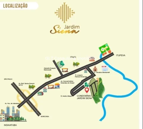 Imagem Terreno Condomínio - Jardim Siena Indaiatuba SP