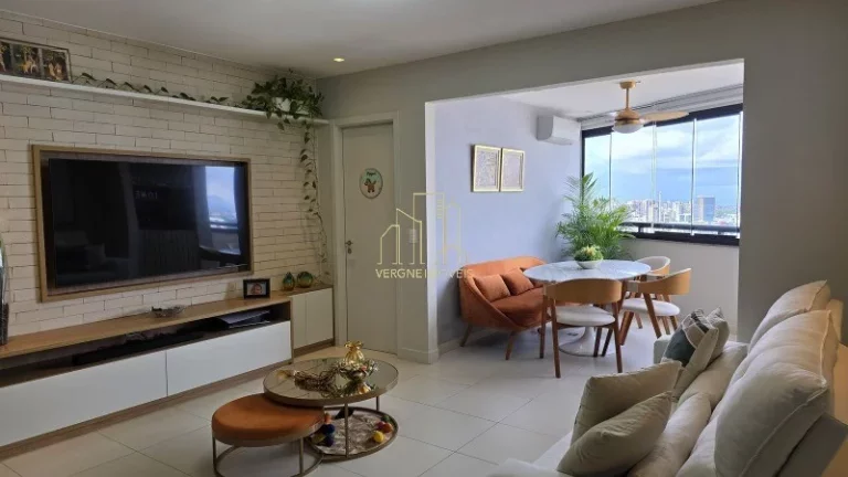 Imagem Apartamento alto padrão com duas suítes varanda a venda no caminho das Arvores