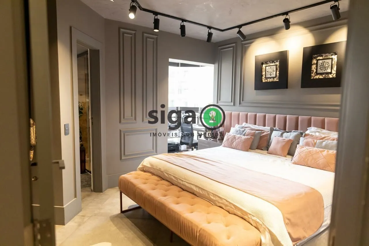 Imagem Apartamento reformado 130m² no Sutton House Moema ? Porteira fechada com lazer completo