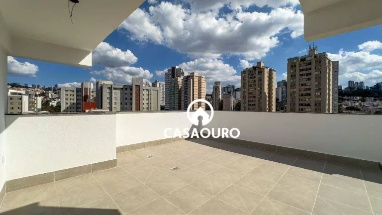 Imagem Cobertura com 2 quartos à venda, 132 m² por R$ 1.059.000 - Santo Antônio - Belo Horizonte/MG