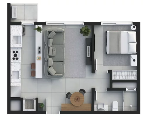 Imagem Apartamento 3 quartos para venda no bairro Centro em Torres