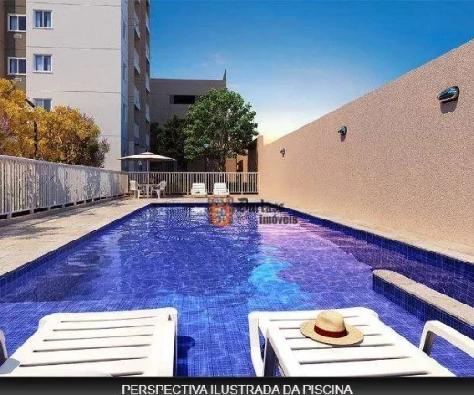Imagem Apartamento com 2 dormitórios à venda, 37 m² por R$ 252.600,00 - Paraíso do Morumbi - São Paulo/SP
