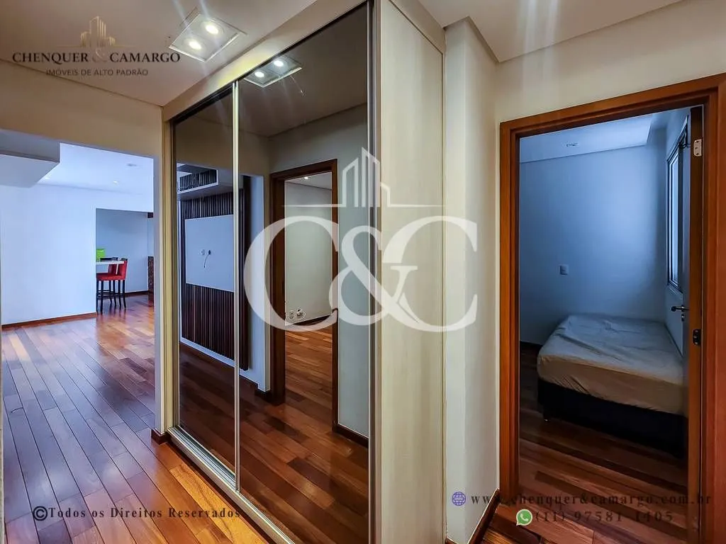 Imagem Apartamento para Alugar no Terraços da Serra Jundiaí, 108M², Mobiliado e Vista Serra do Japi